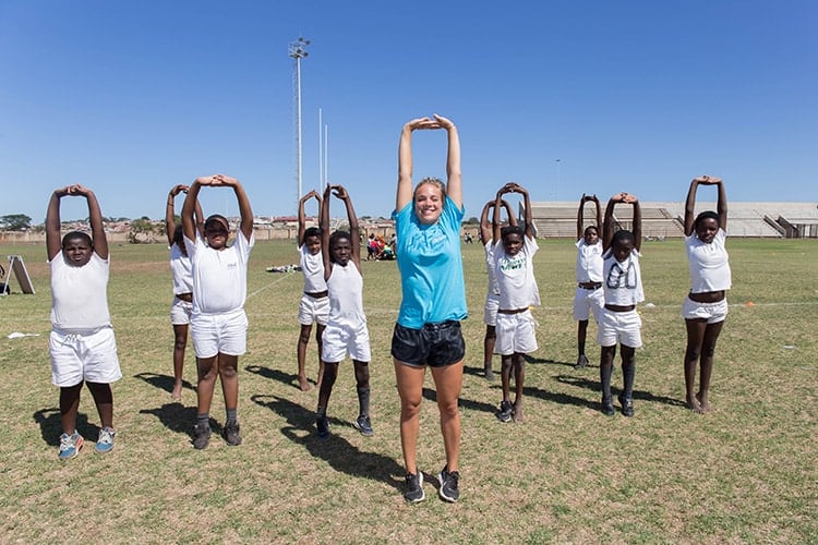 kracht van sport tussenjaar Ghana