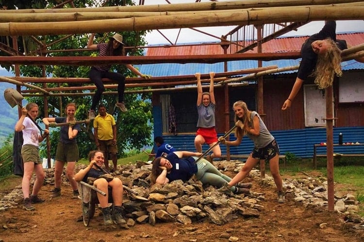 IBO bouwproject vrijwilligerswerk