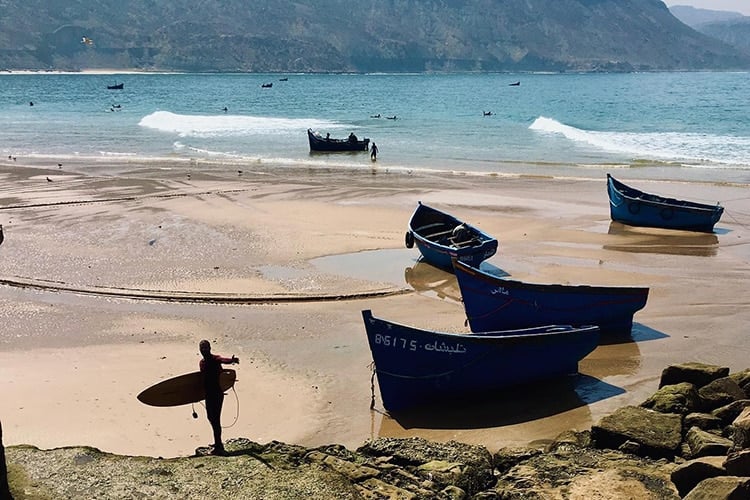 tussenjaar buitenland strand marokko